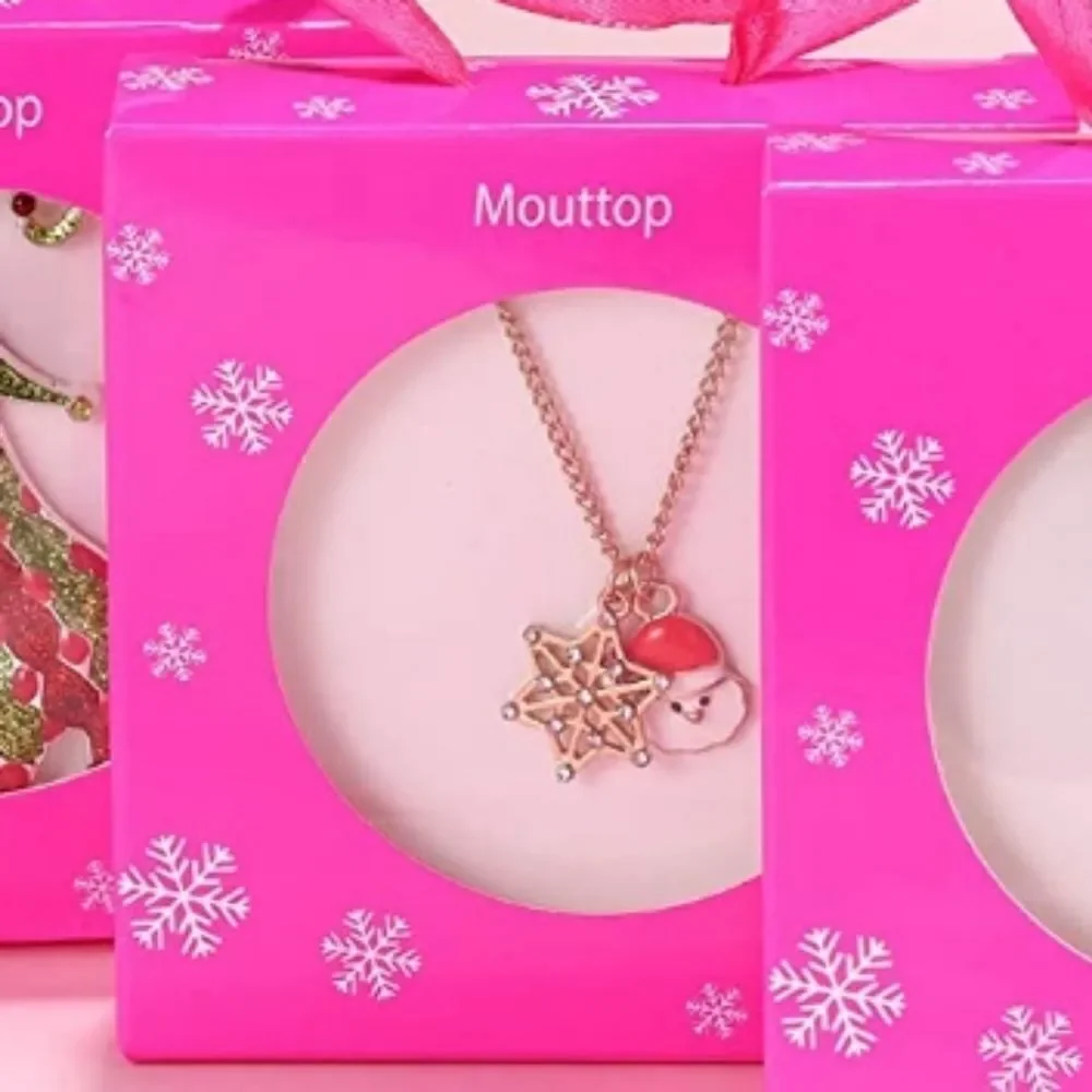 NWT Mouttop Christmas Necklace